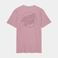 T shirt Santa Cruz Tonal Opus Dot Stripe Universal Pink
