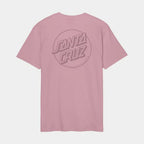 T shirt Santa Cruz Tonal Opus Dot Stripe Universal Pink