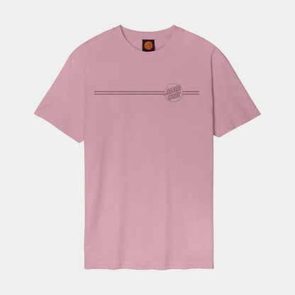 T shirt Santa Cruz Tonal Opus Dot Stripe Universal Pink