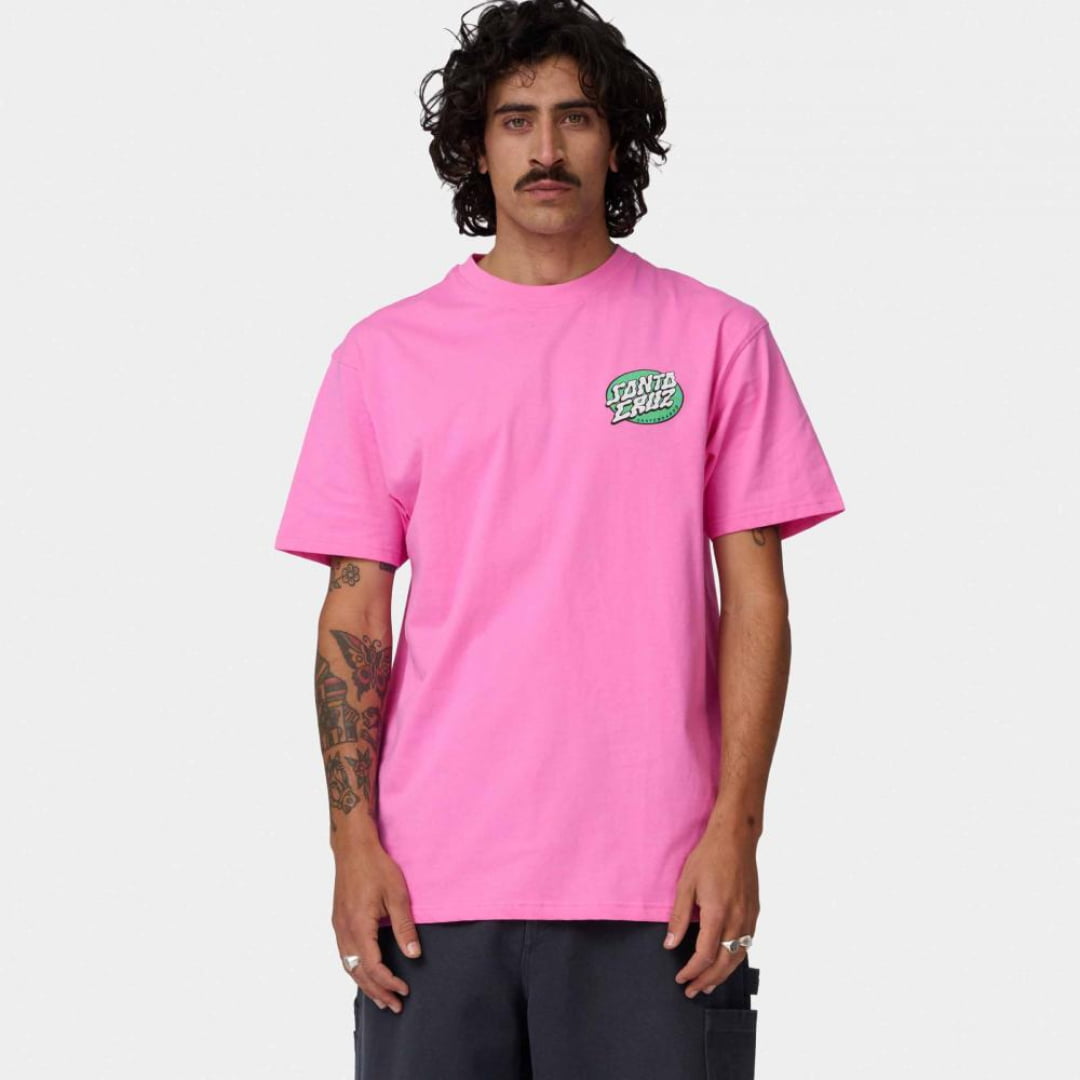 T-shirt Santa Cruz Vertigo Dot Electric Prink