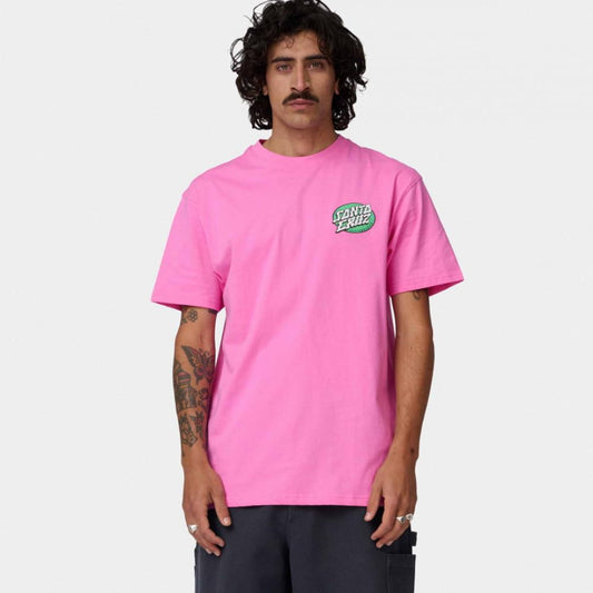 T-shirt Santa Cruz Vertigo Dot Electric Prink