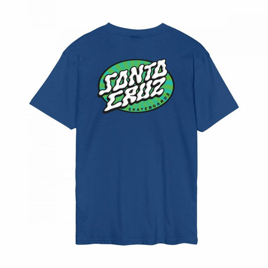 T-shirt Santa Cruz Vertigo Dot Rich Navy - Insidshop.com