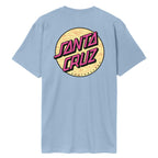 T-shirt Santa Cruz Wagon Dot Chest Fresh Blue - Blue-