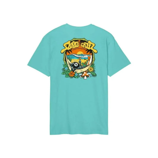 T-shirt Santa Cruz Winkowski 8Baller Trip Pool Blue