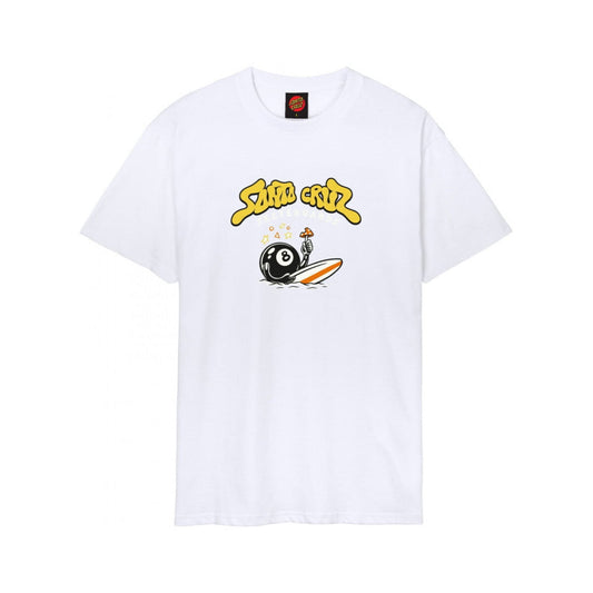 T-shirt Santa Cruz Winkowski Surf Front White