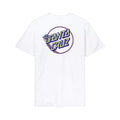 T-shirt Santa Cruz Winkowski UFO Dot White - Ufo Azure Blue