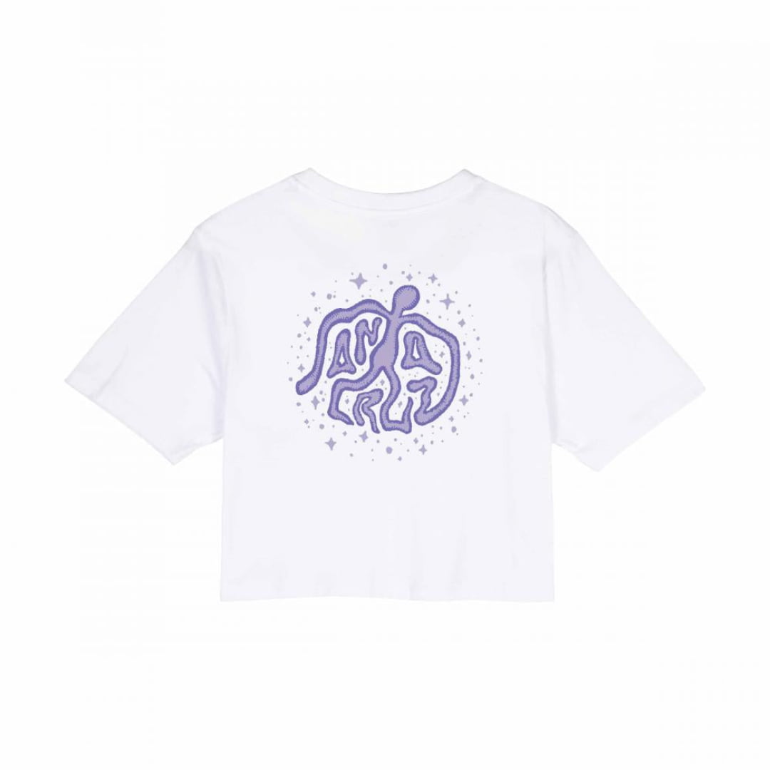 T-shirt Santa Cruz Womens Aura White - Insidshop.com