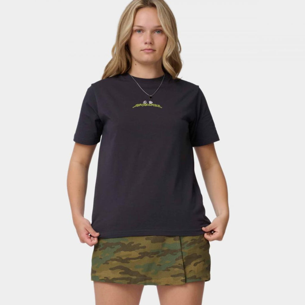 T-shirt Santa Cruz Womens Natural Bridges Black Wash