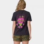 T-shirt Santa Cruz Womens Natural Bridges Black Wash