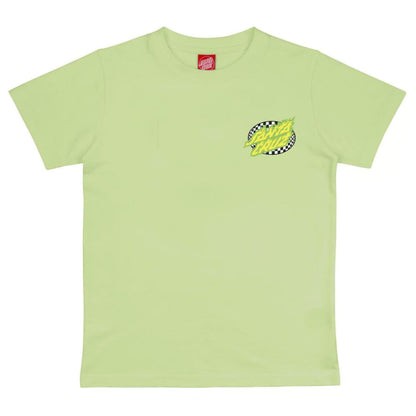 T-shirt Santa Cruz Youth Goal Flame Matcha - Insidshop.com