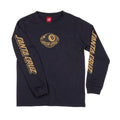T shirt Santa Cruz Youth L/S Winkowski Eighth Planet Black