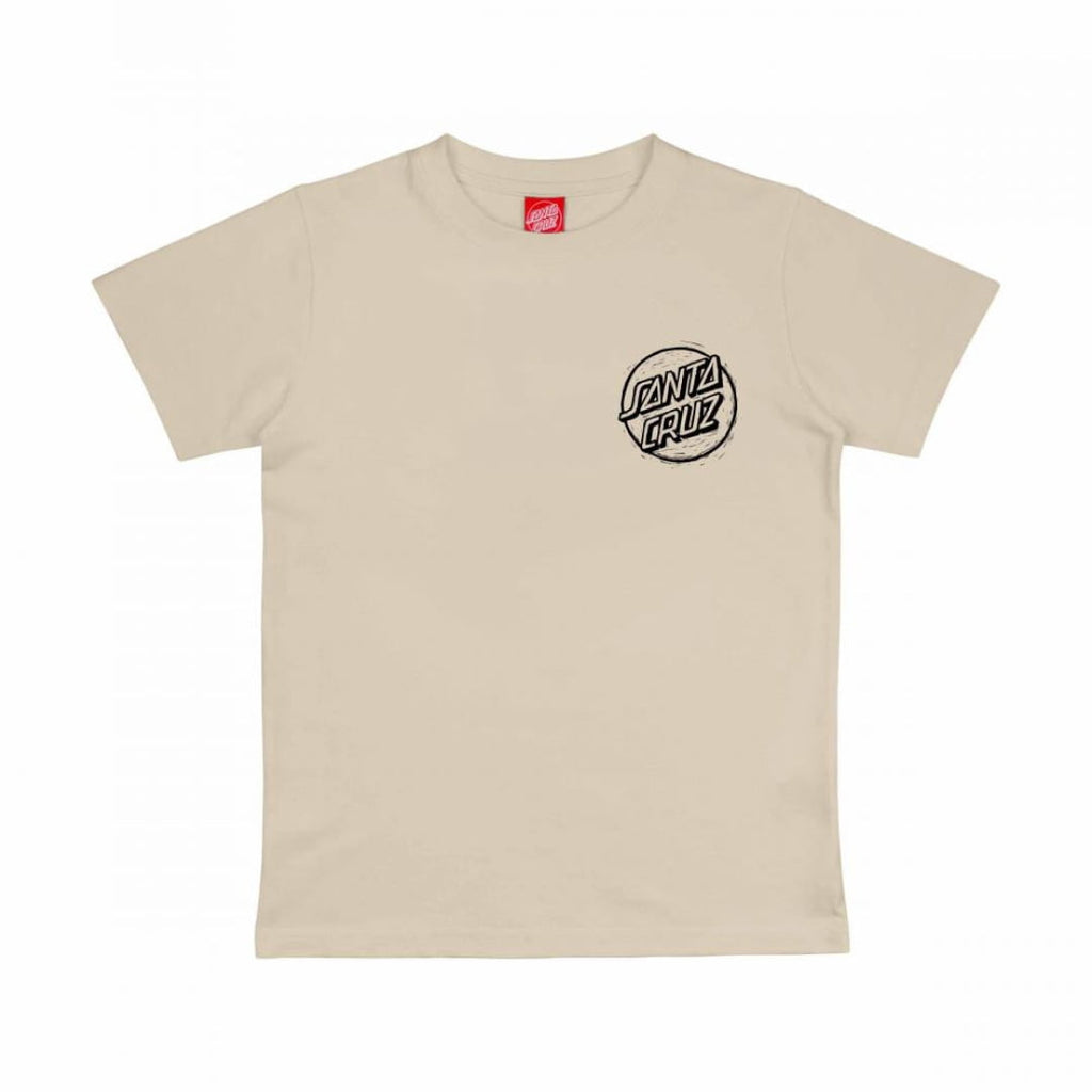 T-shirt Santa Cruz Youth Stamped Opus Camo Chalk - Teal