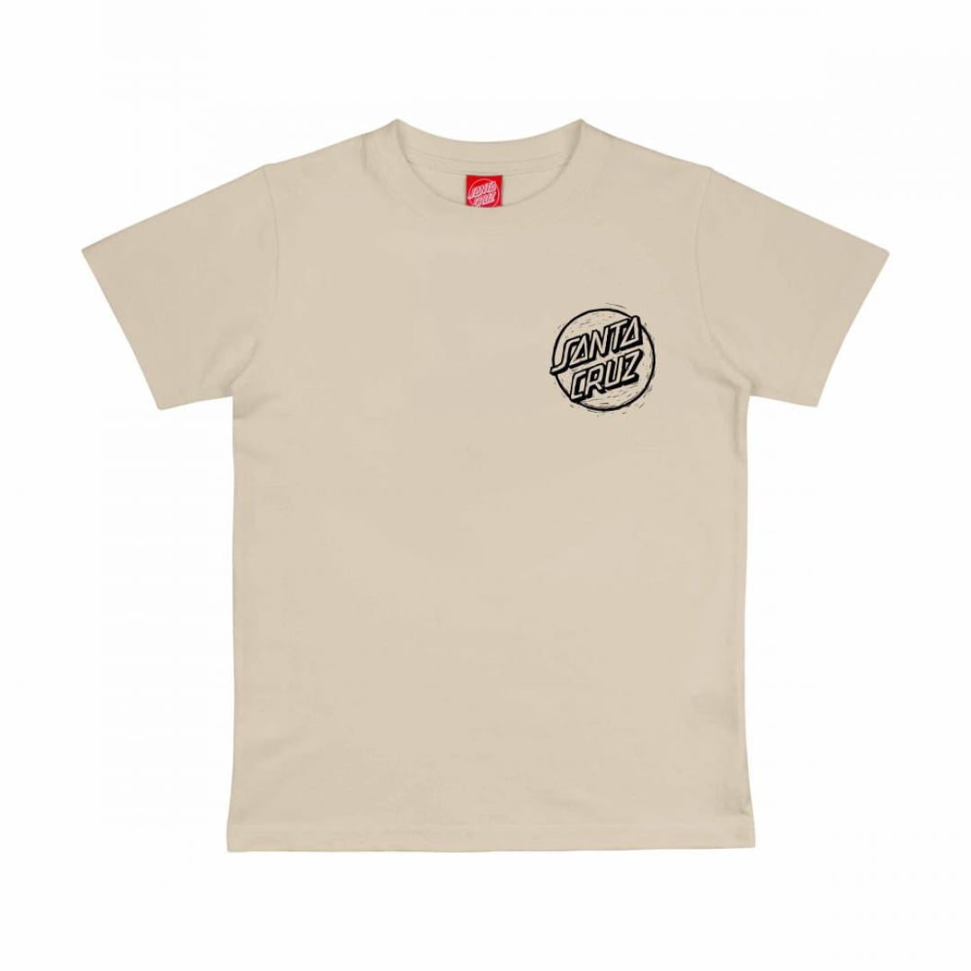 T-shirt Santa Cruz Youth Stamped Opus Camo Chalk - Teal