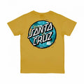 T-shirt Santa Cruz Youth Stamped Opus Camo Mustard - Teal