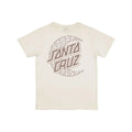 T shirt Santa Cruz Youth VTG Imprint Moon Dot Unbleached