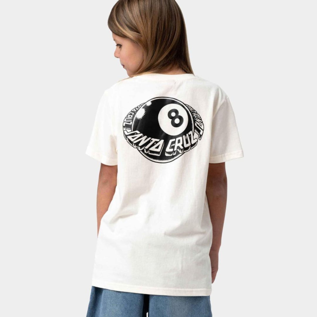 T shirt Santa Cruz Youth Winkowski Eighth Planet Unbleached