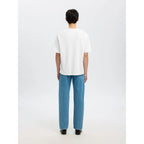 T-shirt Selected SLHLOOSEOSCAR SS O-Neck Bright White