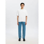 T-shirt Selected SLHLOOSEOSCAR SS O-Neck Bright White