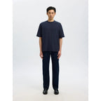 T-shirt Selected SLHLOOSEOSCAR SS O-Neck Sky Captain