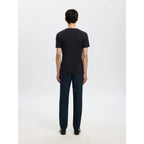 T-shirt Selected SLHNEWPIMA SS O-Neck Black - Slhnewpima Ss
