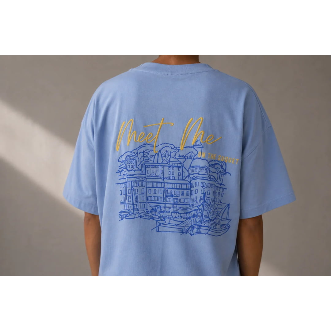 T-shirt The Morning After Meet Me On Suquet Blue