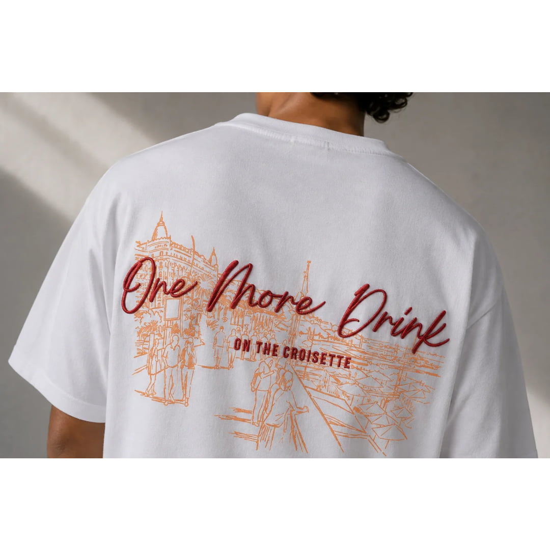 T-shirt The Morning After One More Drink White