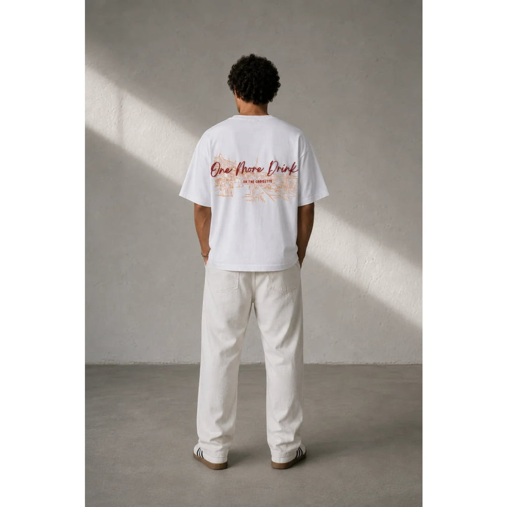 T-shirt The Morning After One More Drink White