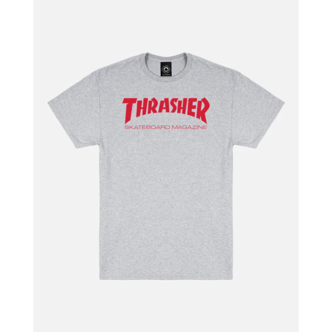 T - shirt Trasher Skate Mag Grey - Black Insidshop.com