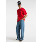 T shirt VANS Left Chest II Loose Racing Red Shirt Vans Ii