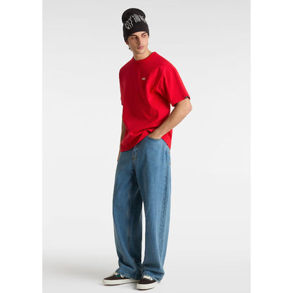 T shirt VANS Left Chest II Loose Racing Red Shirt Vans Ii