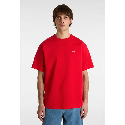 T shirt VANS Left Chest II Loose Racing Red Shirt Vans Ii