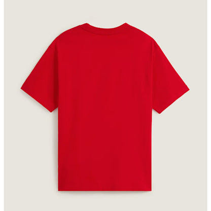 T shirt VANS Left Chest II Loose Racing Red Shirt Vans Ii