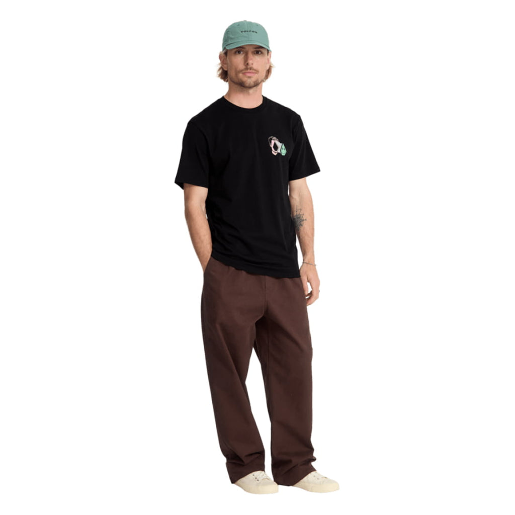 T-shirt Volcom Aura BSC Black - Bsc - Insidshop.com