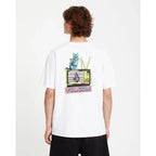 T-shirt Volcom CATV BSC White - Catv Bsc - Insidshop.com
