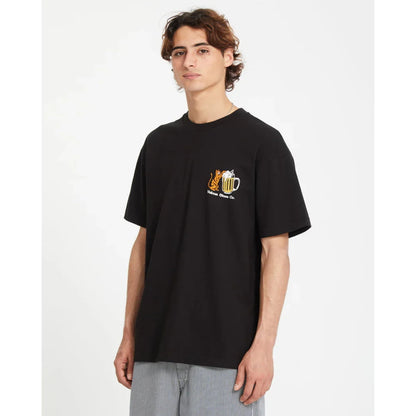 T-shirt Volcom Curious Cat Black - Insidshop.com