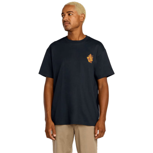 T shirt Volcom FA Callum Rooney Antique Black Shirt Fa