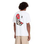 T-shirt Volcom FA Seth Conboy LSE White - Fa Lse