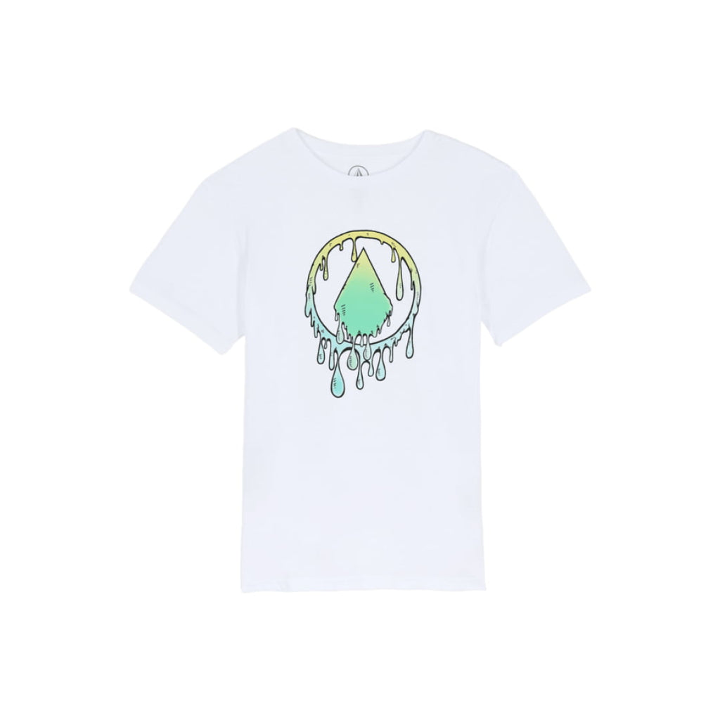 T shirt Volcom Glustone SST White Shirt Sst Insidshop.com