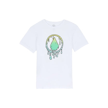T shirt Volcom Glustone SST White Shirt Sst Insidshop.com