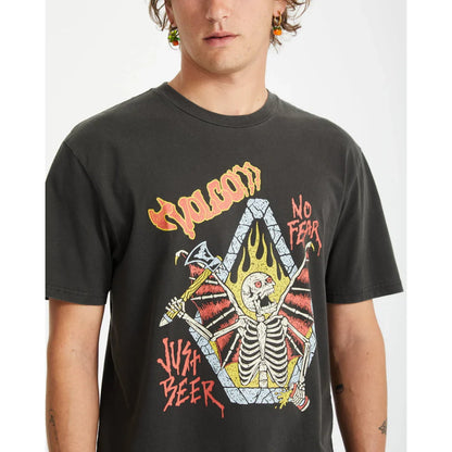 T-shirt Volcom Just Beer Black - Insidshop.com
