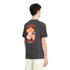 T-shirt Volcom Meowdy HTH SST Heather Black - Hth Sst