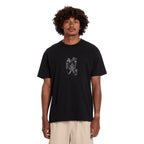 T-shirt Volcom Nowhere SST Black - Sst - Insidshop.com