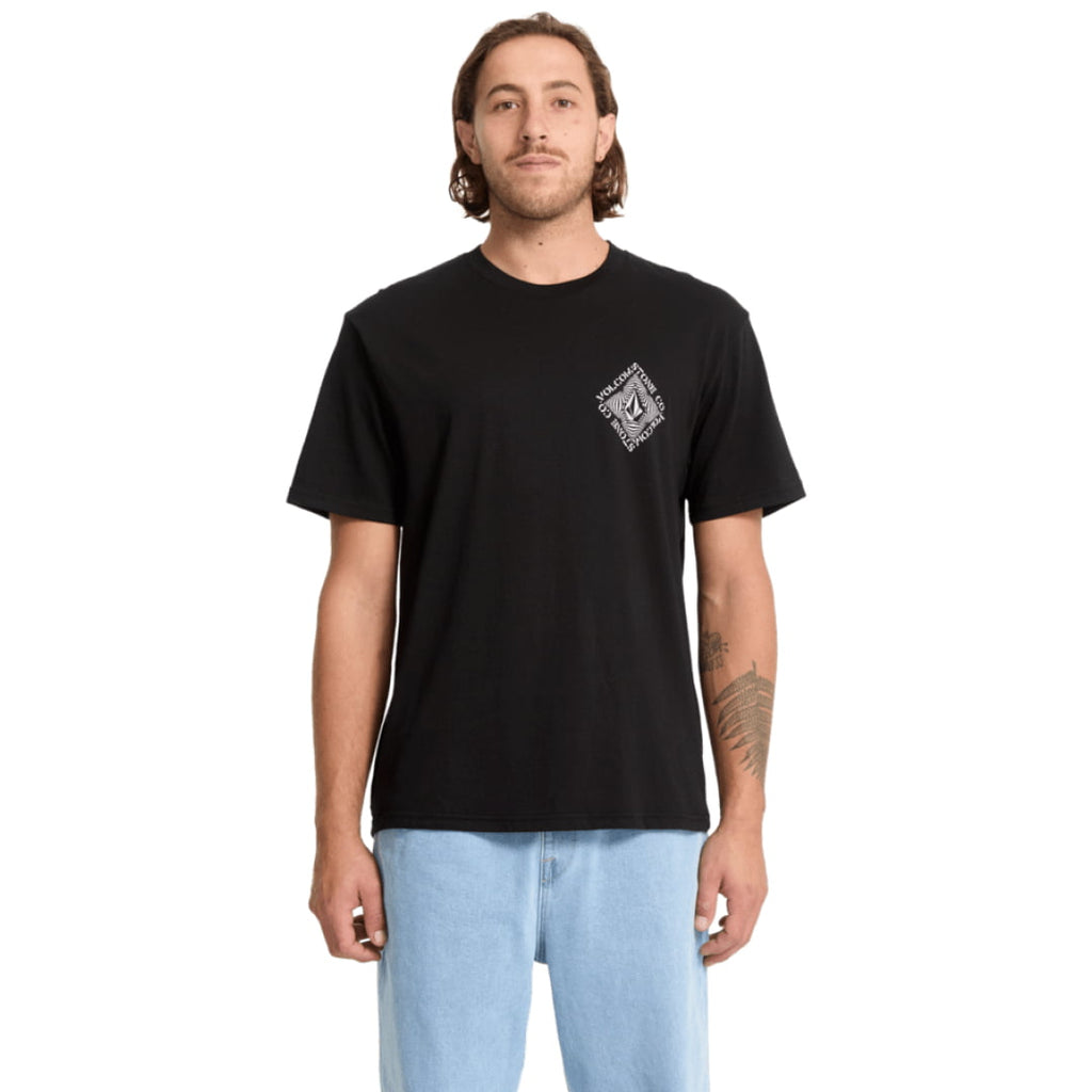 T shirt Volcom Obtical BSC Black Shirt Bsc Insidshop.com