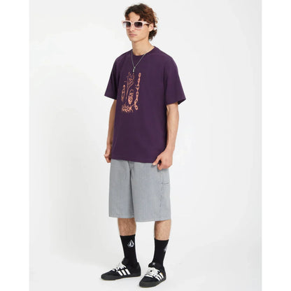 T-shirt Volcom Poetic Dess Grape Royale - Insidshop.com