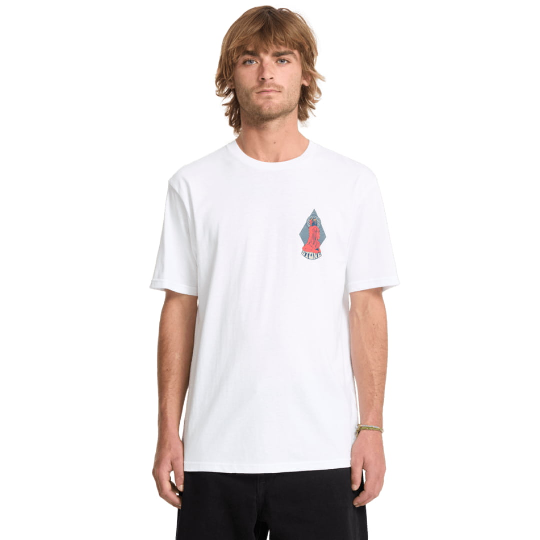 T shirt Volcom Psychback BSC White Shirt Bsc Insidshop.com