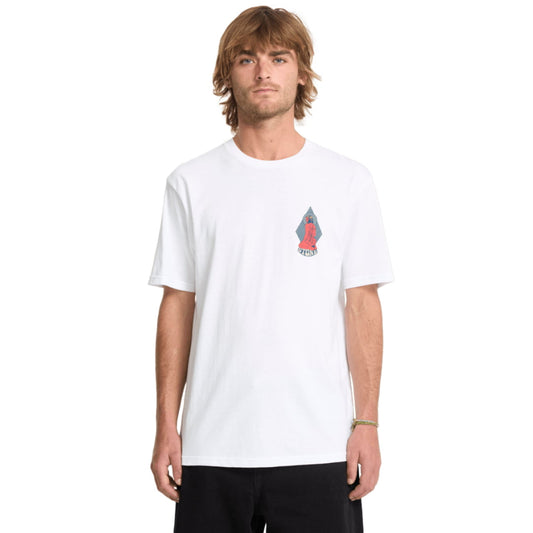 T shirt Volcom Psychback BSC White Shirt Bsc Insidshop.com