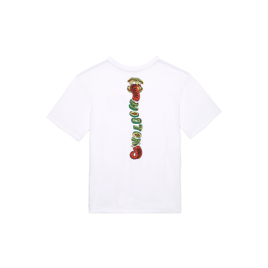 T-shirt Volcom Snaky SST White - Insidshop.com