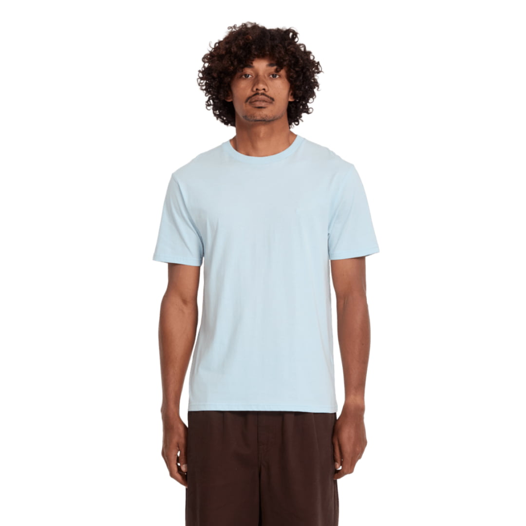 T-shirt Volcom Stone Blank BSC Light Blue Acid - Bsc