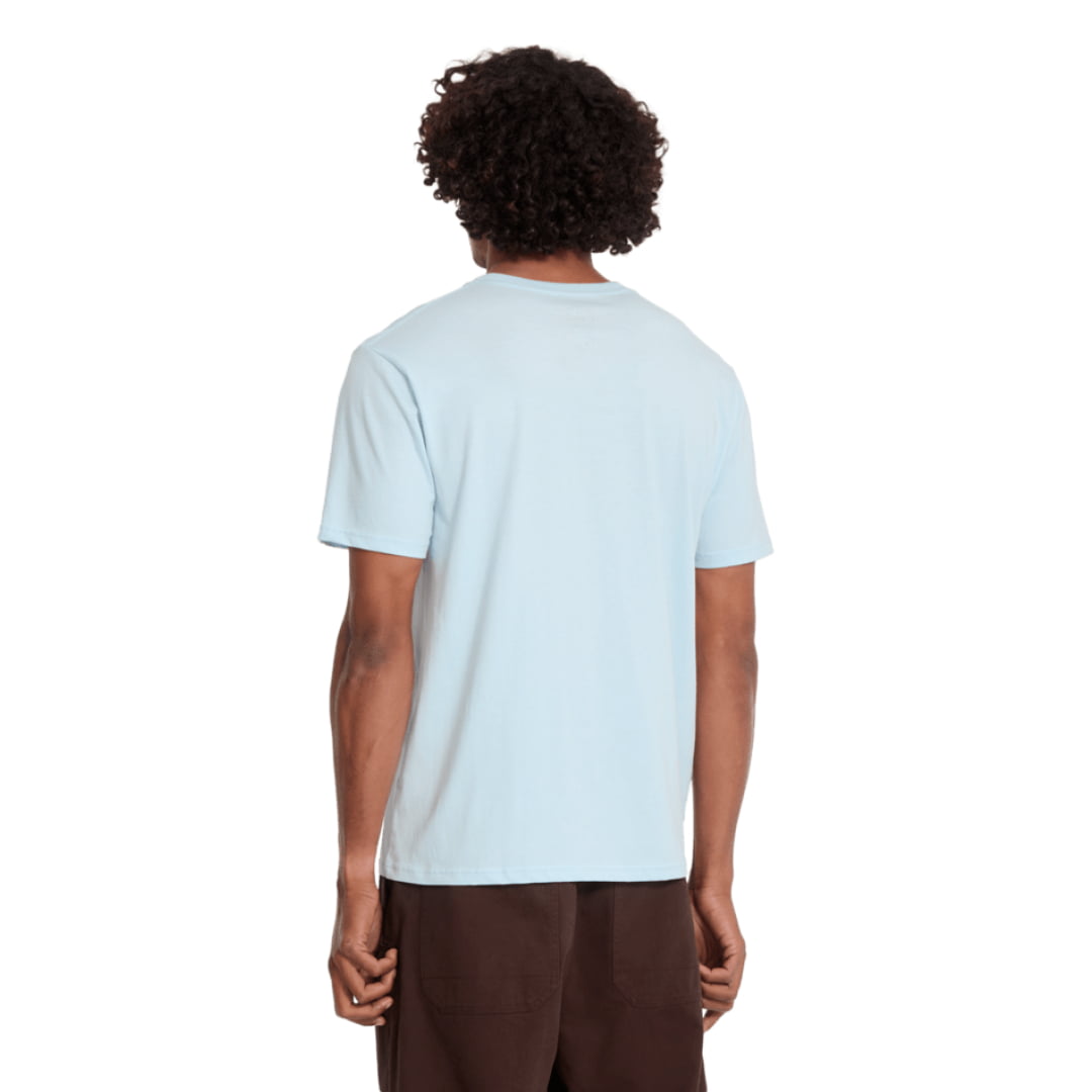 T-shirt Volcom Stone Blank BSC Light Blue Acid - Bsc