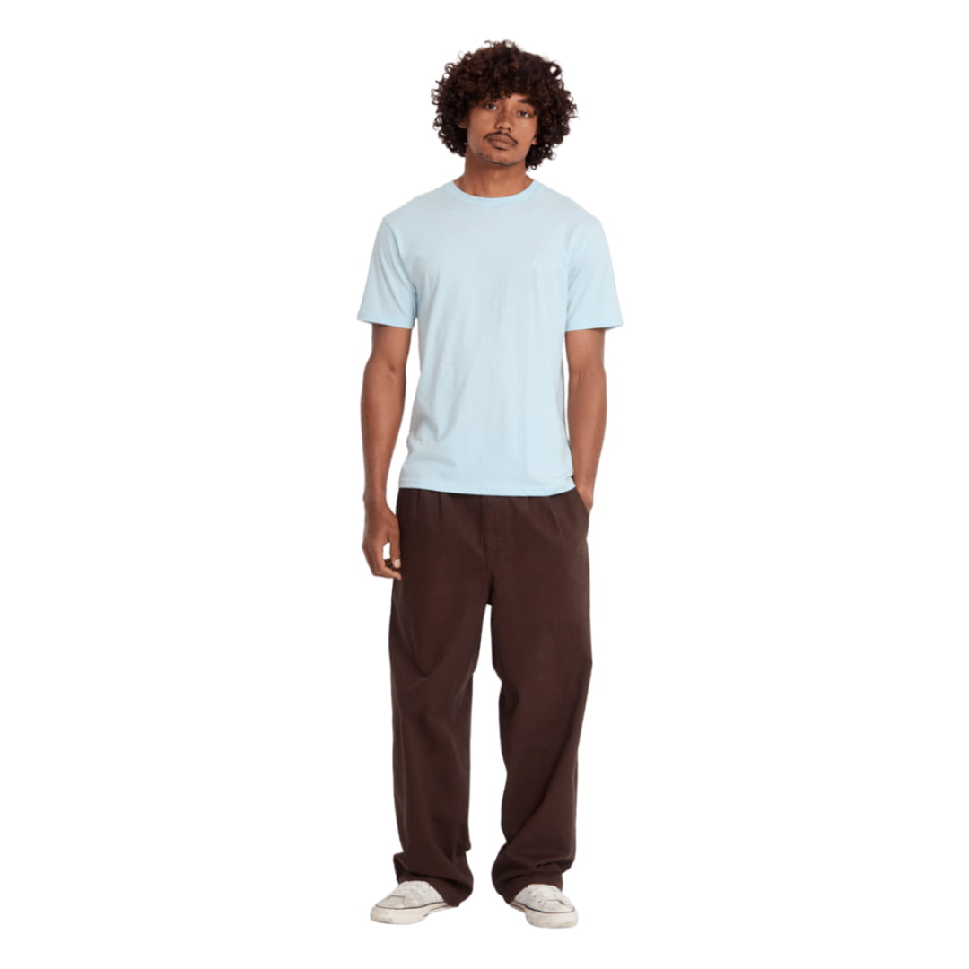 T-shirt Volcom Stone Blank BSC Light Blue Acid - Bsc